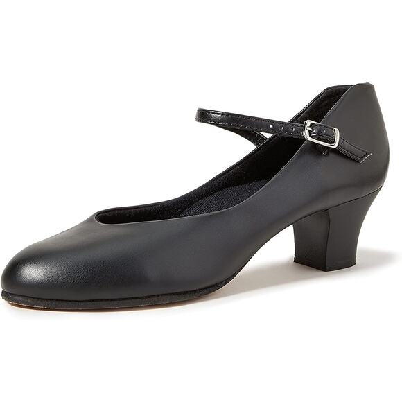 Capezio Other - Girls Capezio 550 Junior Footlight Genuine Leather Size 1 1/2